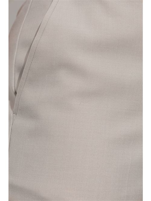 Grey Creased trousers Victoria Beckham Victoria Beckham | 1325WTR006429B9474 PUMICE